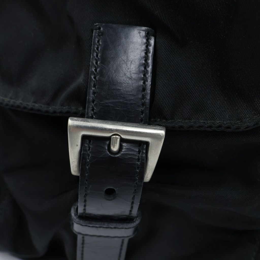 Prada Tessuto Backpack Nylon Silver — view 8