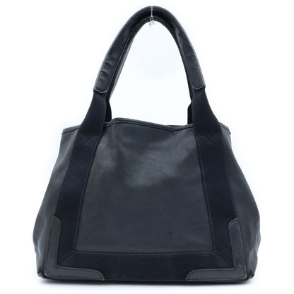 Balenciaga Navy Cabas S Leather Tote Black — view 2