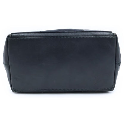 Balenciaga Navy Cabas S Leather Tote Black — view 4