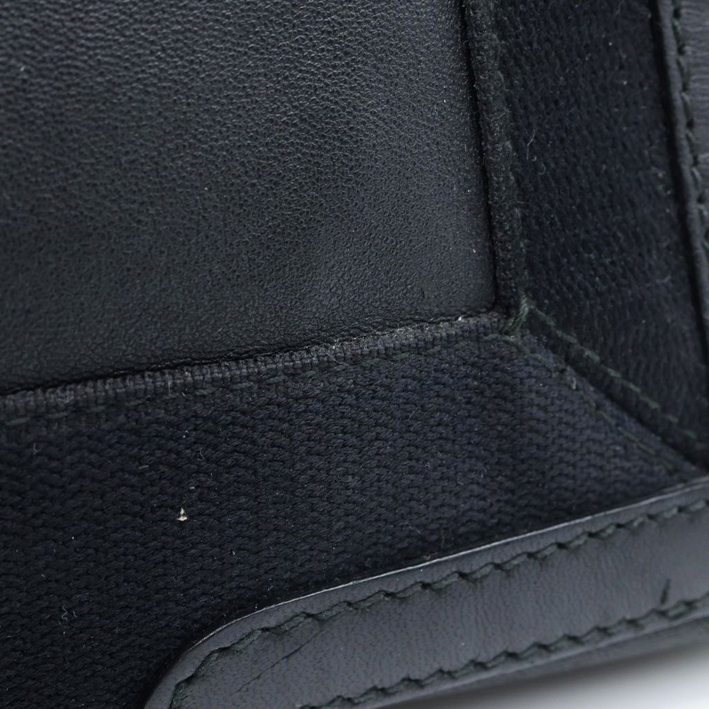 Balenciaga Navy Cabas S Leather Tote Black — view 8