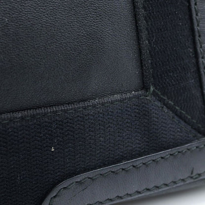 Balenciaga Navy Cabas S Leather Tote Black — view 8