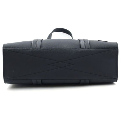 Louis Vuitton LV Aerogram Take Off Tote Calfskin Shoulder Bag Noir Black — view 4
