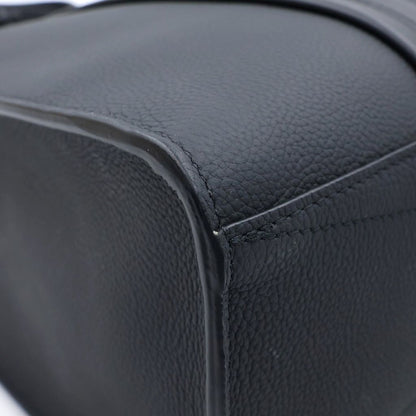 Louis Vuitton LV Aerogram Take Off Tote Calfskin Shoulder Bag Noir Black — view 6