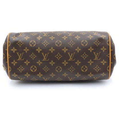 Louis Vuitton Monogram Montorgueil PM Leather Shoulder Bag Brown — view 4