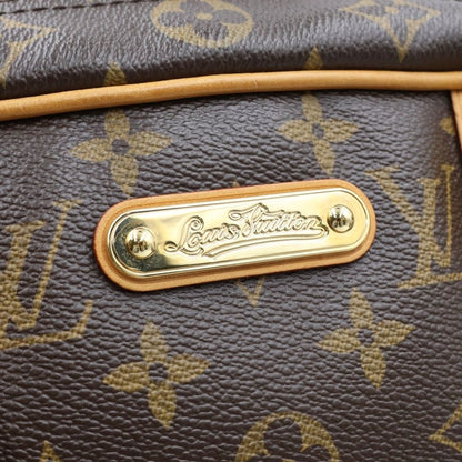 Louis Vuitton Monogram Montorgueil PM Leather Shoulder Bag Brown — view 7