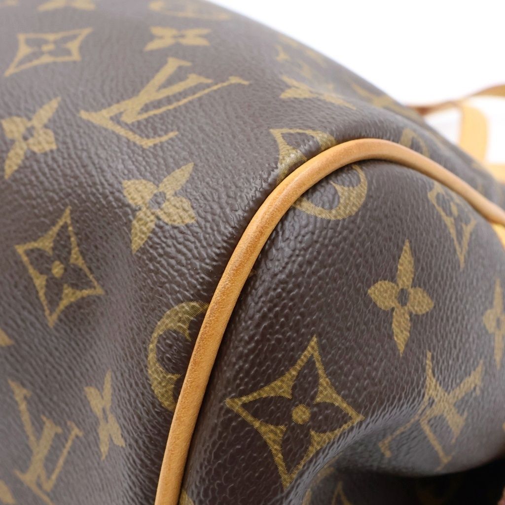 Louis Vuitton Monogram Montorgueil PM Leather Shoulder Bag Brown — view 5