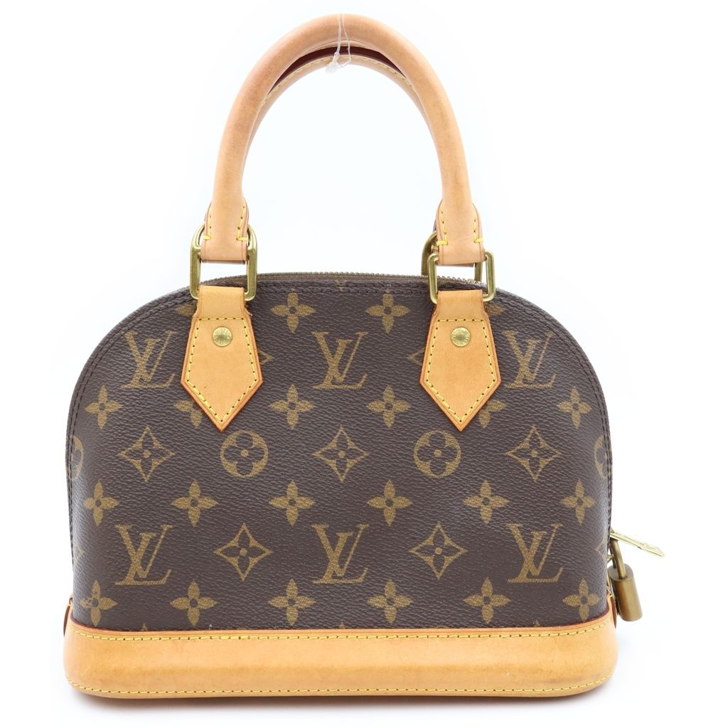 Louis Vuitton Alma BB Monogram 2-Way Bag Brown — view 2