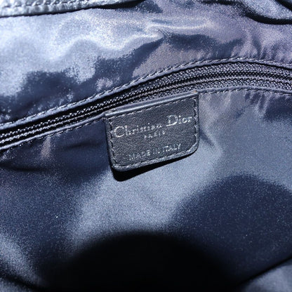 Dior Street Chic Trotter Leather Canvas Tote Black — view 7