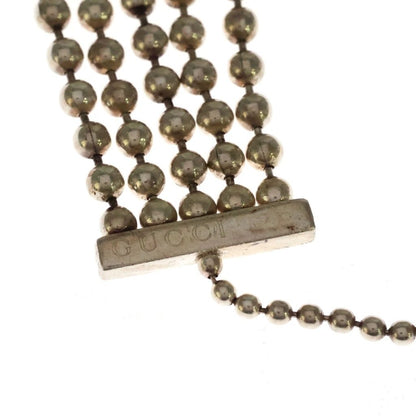 Gucci Ball Chain Bracelet Silver — view 5