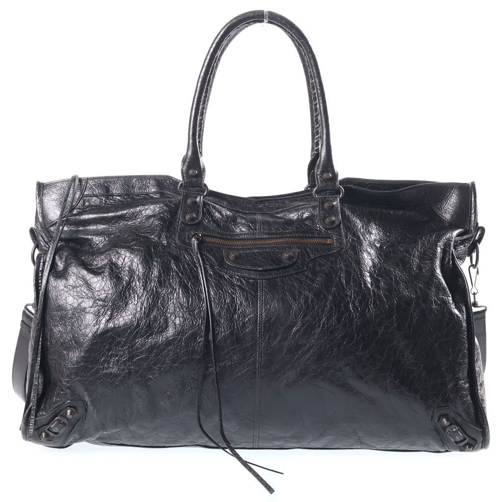 Balenciaga Le City Travel Bag 2-Way Tote Black