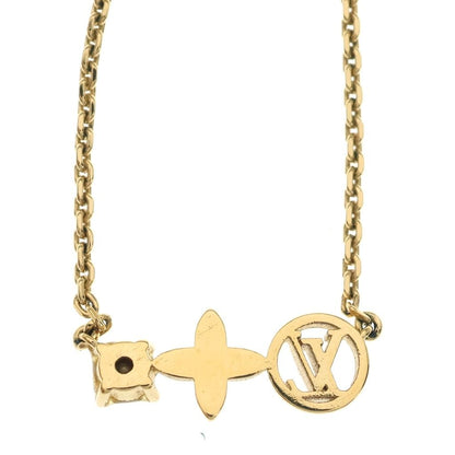 Louis Vuitton Necklace Petit Stone Pendant Chain Gold — view 3