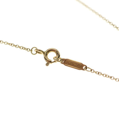 Tiffany & Co 18k Yellow Gold Heart Lock Chain Necklace — view 4