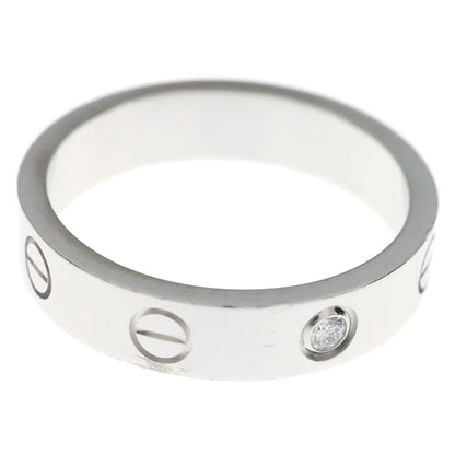 Cartier Mini Love Diamond Ring White Gold — view 5