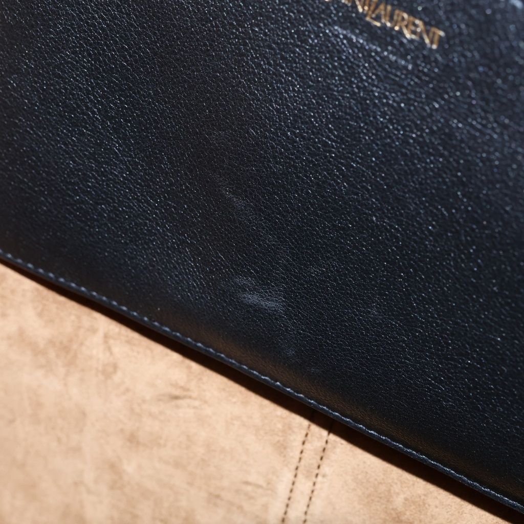 Saint Laurent Paris Tote Handbag Black Leather — view 7