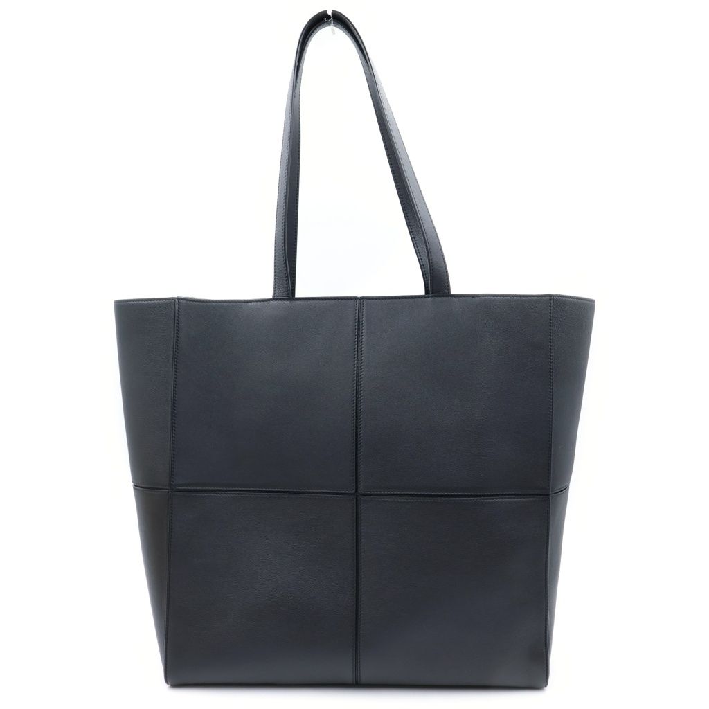 Saint Laurent Paris Tote Handbag Black Leather — view 2
