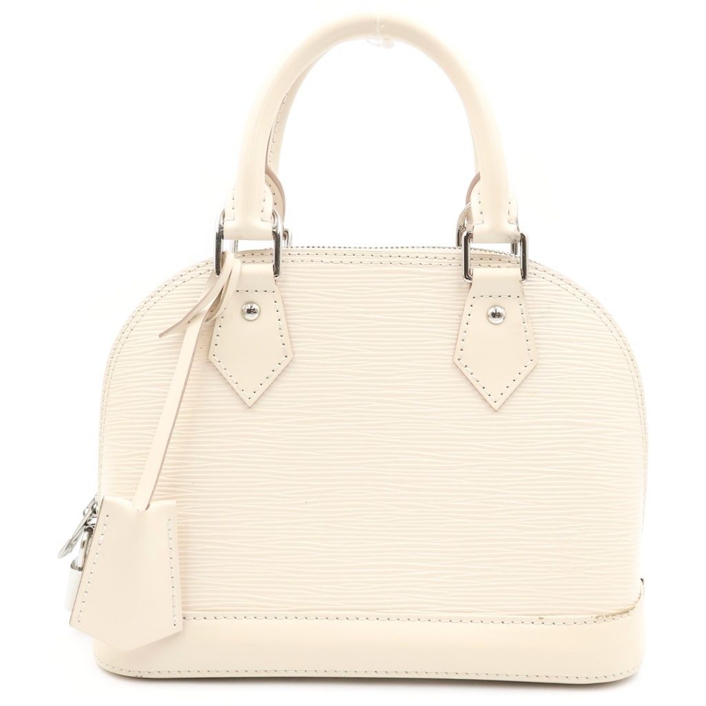 Louis Vuitton Epi Alma BB Leather 2-Way Bag Beige