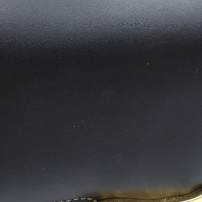 Fendi Karligraphy Shoulder Bag Black Leather — view 6