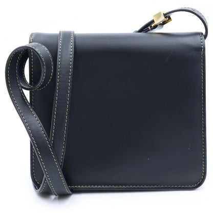 Fendi Karligraphy Shoulder Bag Black Leather — view 2