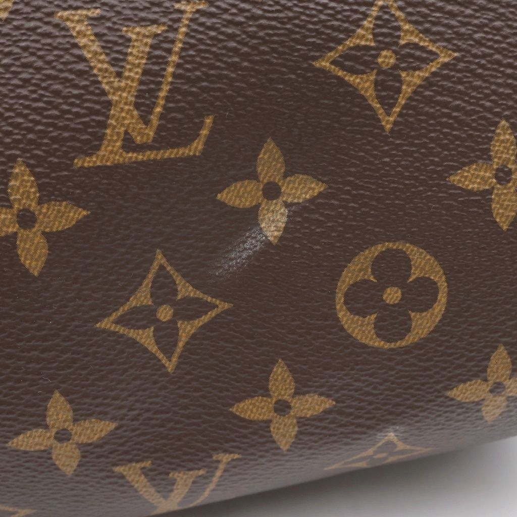 Louis Vuitton Speedy 25 Handbag Monogram Leather Brown — view 6