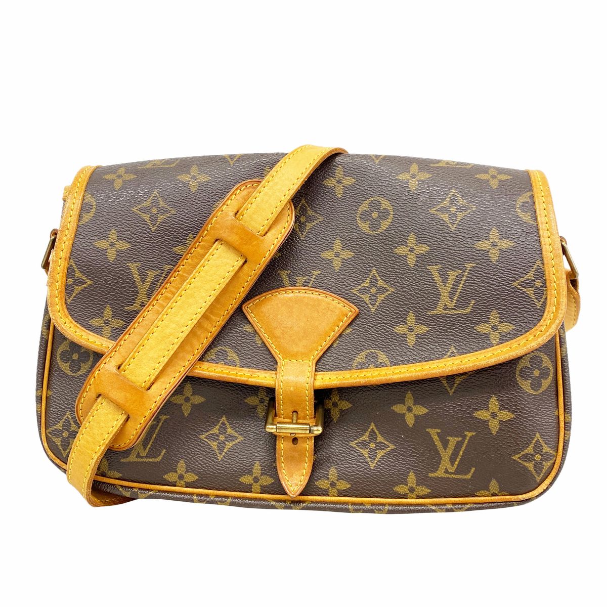 Louis Vuitton Shoulder Bag Monogram Solonge Brown