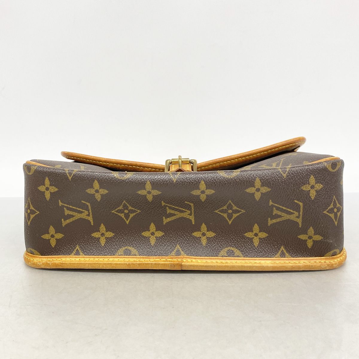 Louis Vuitton Shoulder Bag Monogram Solonge Brown — view 3
