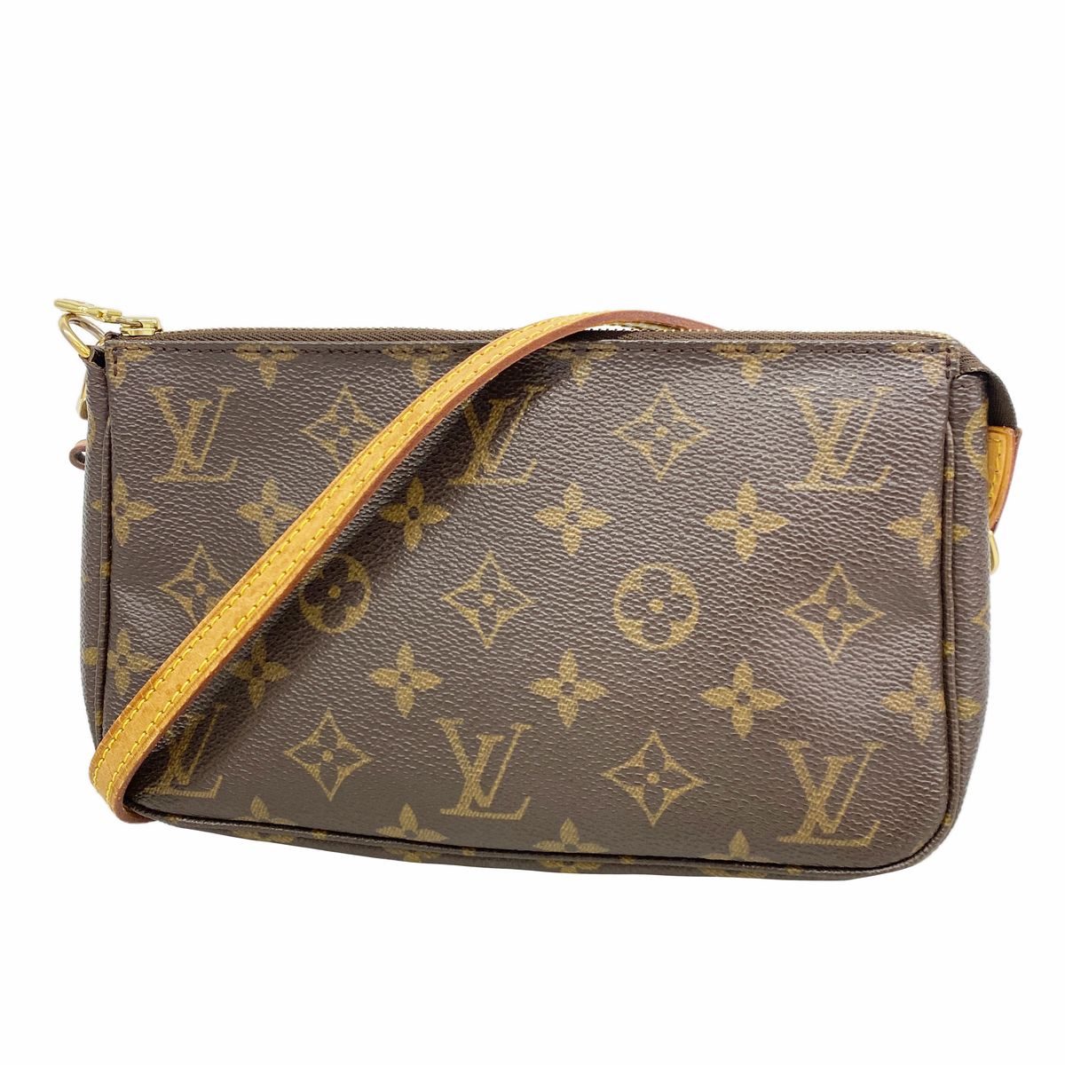 Louis Vuitton Pouch Monogram Pochette Accessoires Brown
