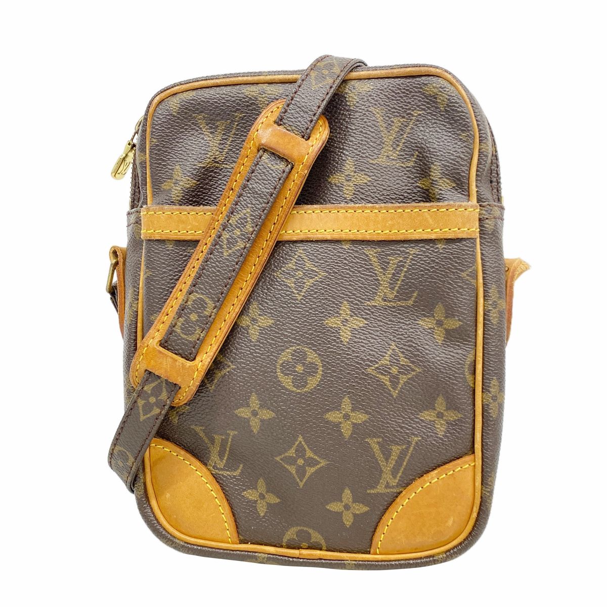 Louis Vuitton Shoulder Bag Monogram Danube Brown