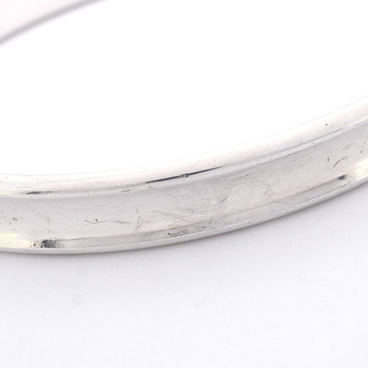 Tiffany & Co Bangle Narrow 925 Sterling Silver Bracelet — view 6