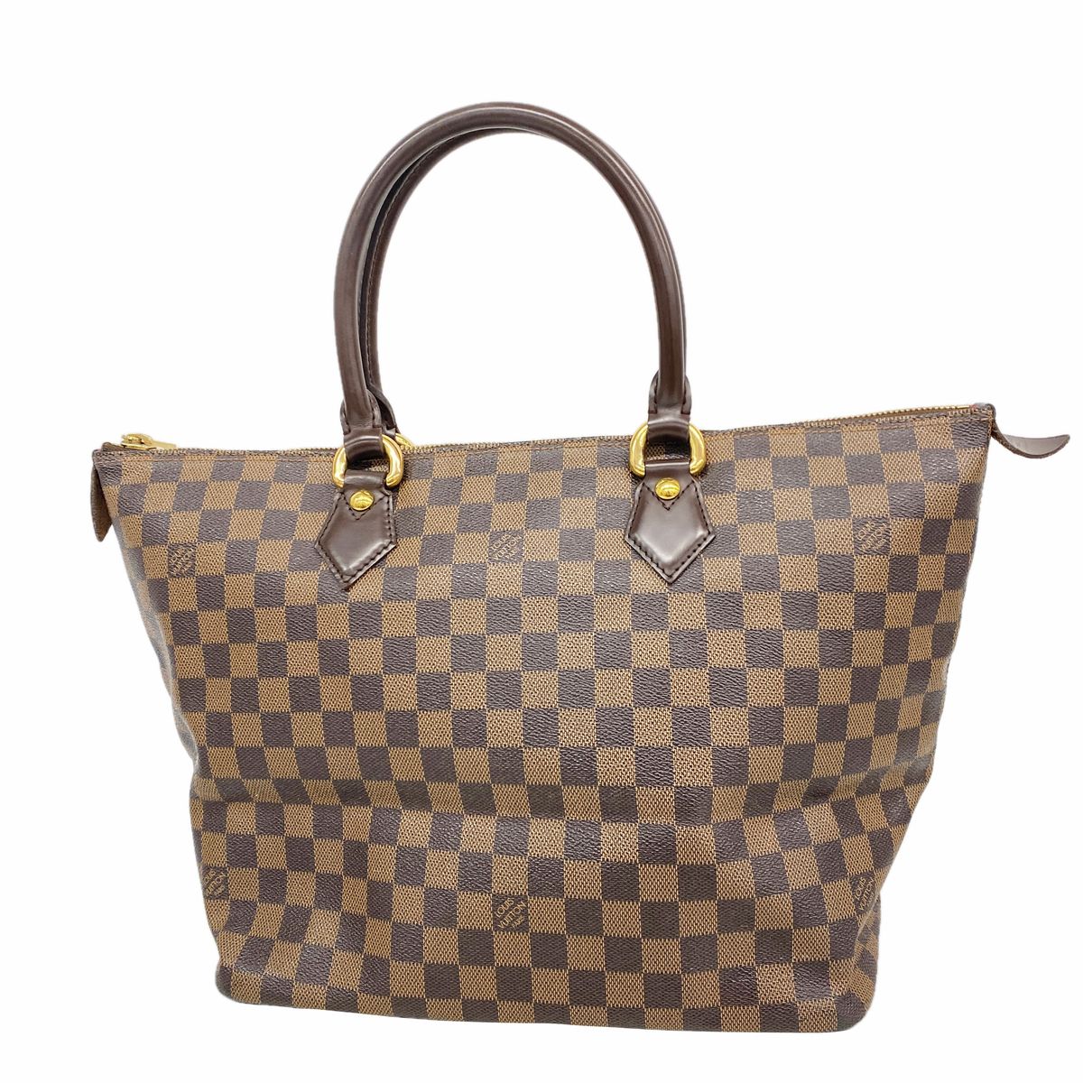 Louis Vuitton Handbag Damier Saleya MM Ebene