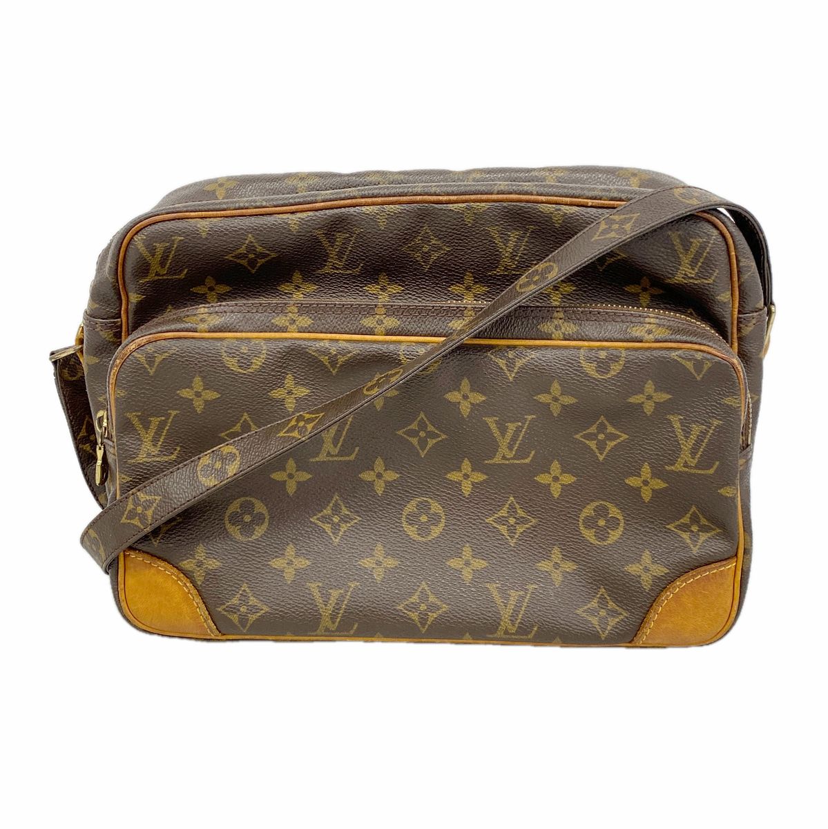 Louis Vuitton Shoulder Bag Monogram Nile Brown