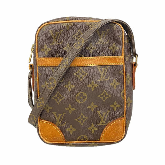 Louis Vuitton Shoulder Bag Monogram Danube Brown