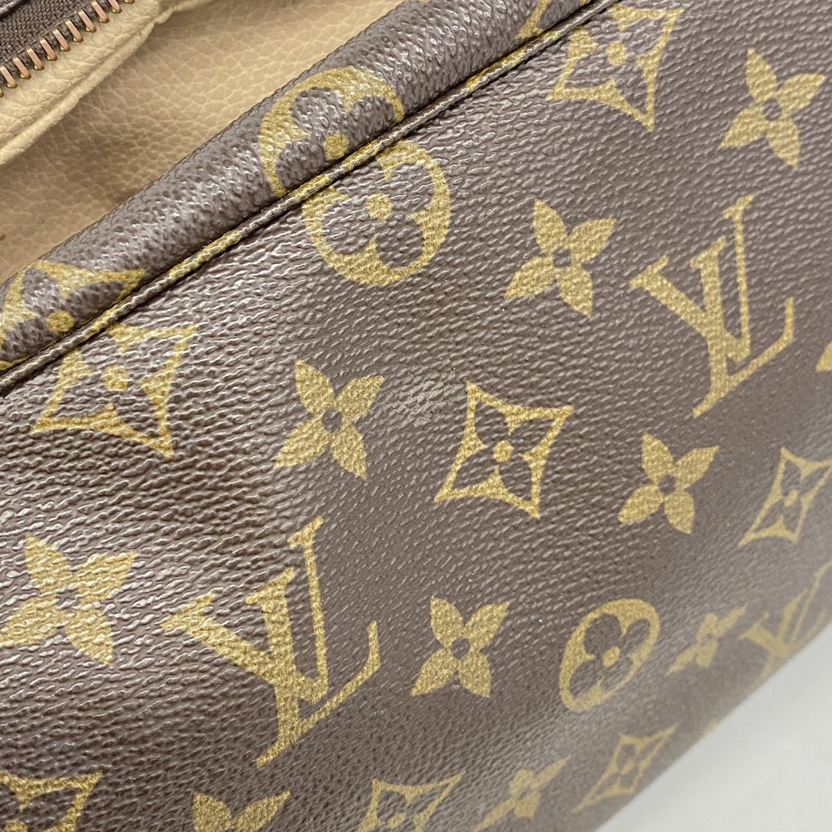 Louis Vuitton Pouch Monogram Trousse Twillet 28 Brown — view 8