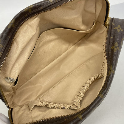 Louis Vuitton Pouch Monogram Trousse Twillet 28 Brown — view 4