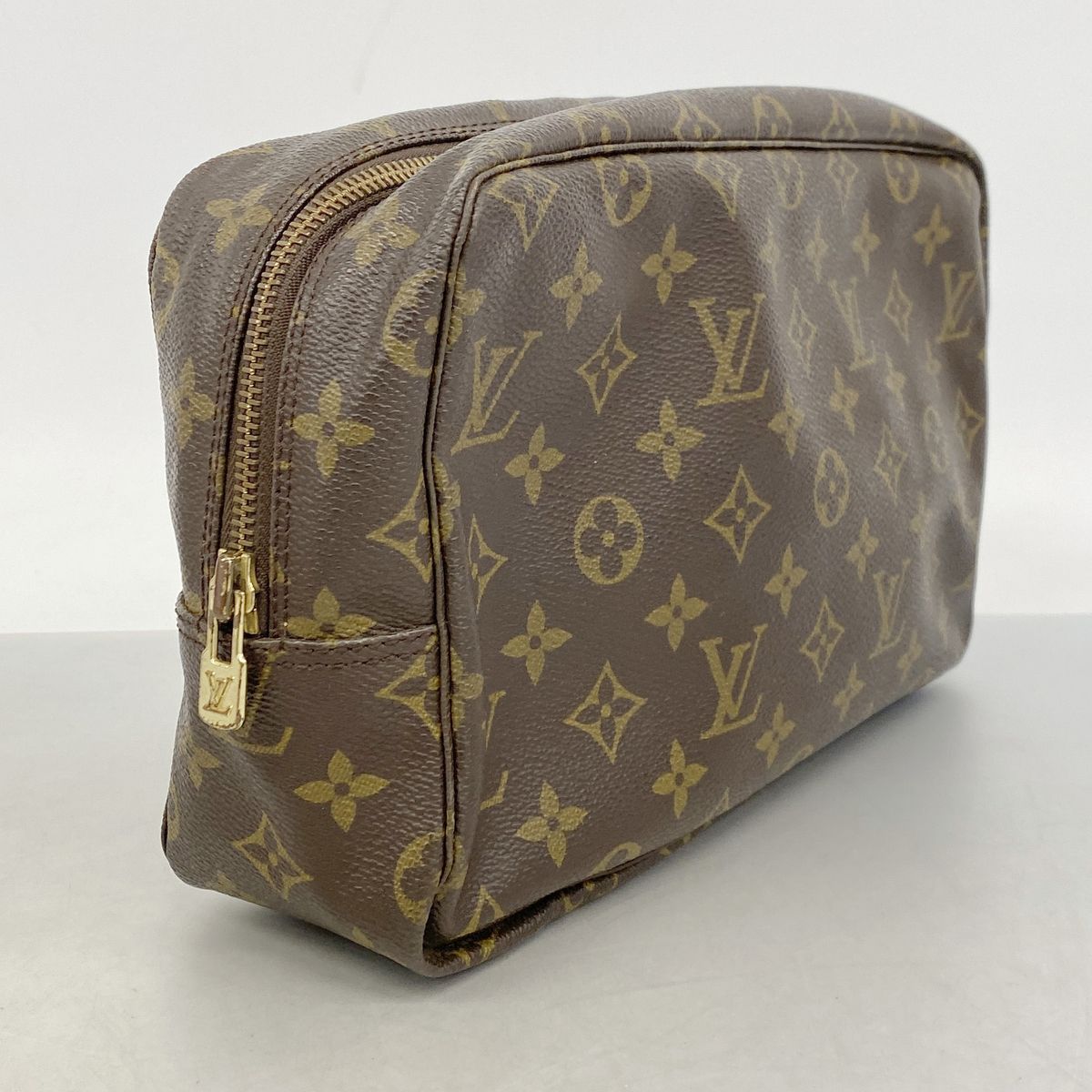 Louis Vuitton Pouch Monogram Trousse Twillet 28 Brown — view 2