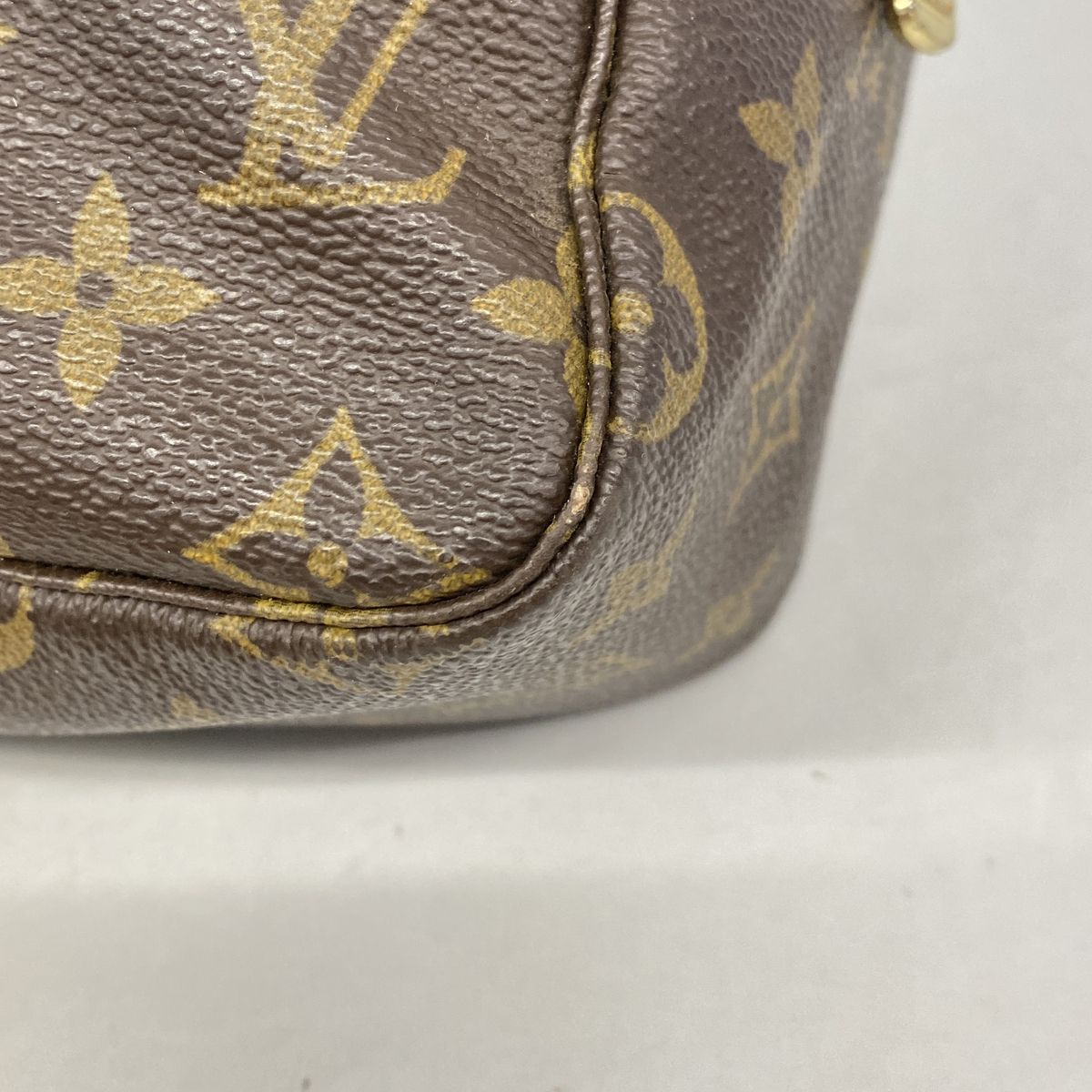 Louis Vuitton Pouch Monogram Trousse Twillet 28 Brown — view 6