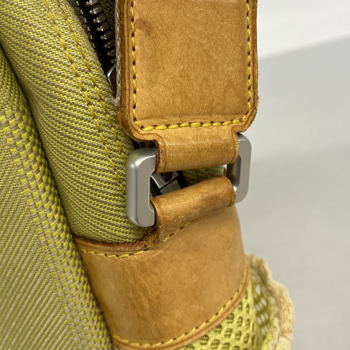Louis Vuitton Shoulder Bag Damier Geant LV Cup Weatherly Yellow — view 6