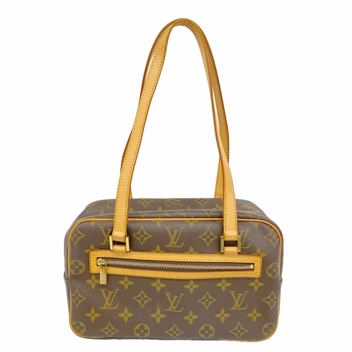 Louis Vuitton Shoulder Bag Monogram Cite MM Brown