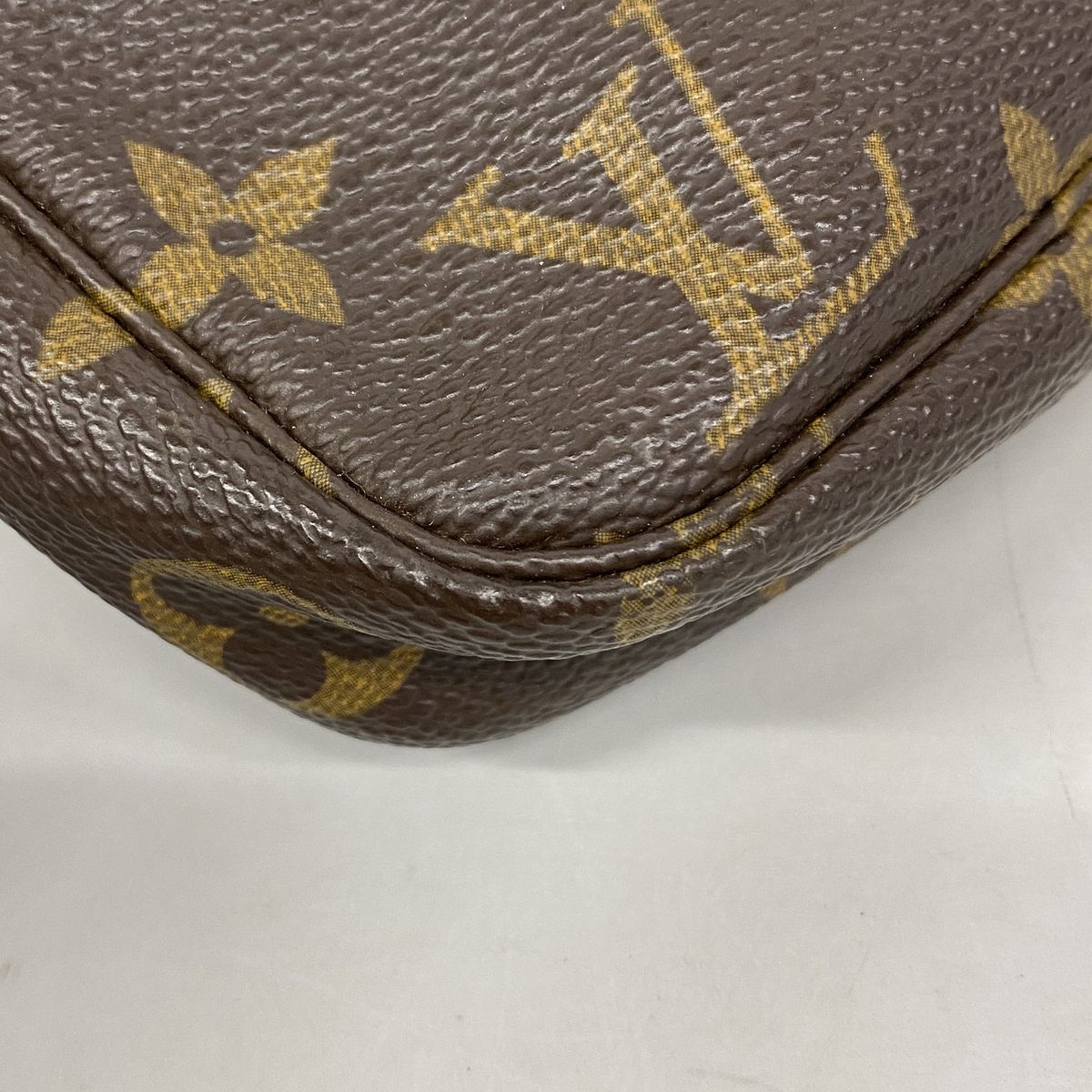 Louis Vuitton Pouch Monogram Pochette Accessoires Brown — view 7