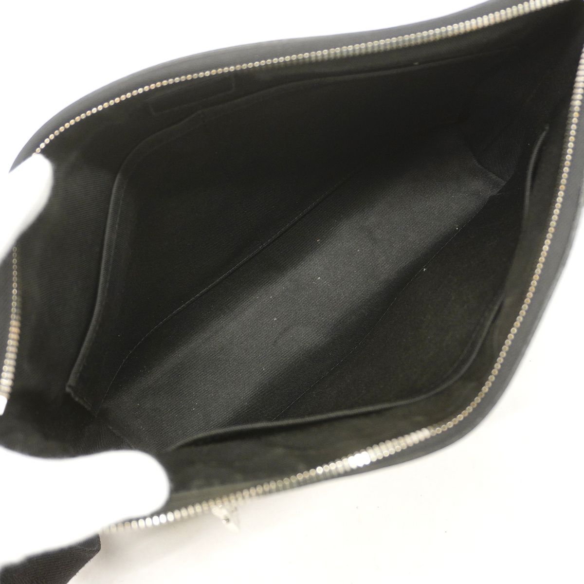 Louis Vuitton Shoulder Bag Damier Graphite Mick PM NM Black Gray — view 4