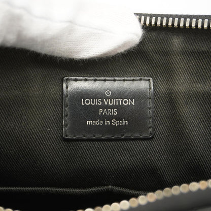 Louis Vuitton Shoulder Bag Damier Graphite Mick PM NM Black Gray — view 5