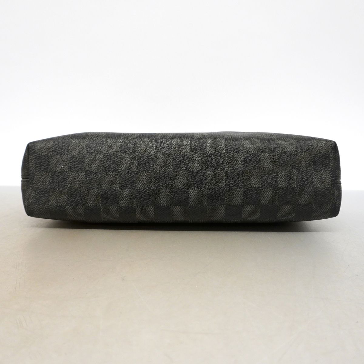 Louis Vuitton Shoulder Bag Damier Graphite Mick PM NM Black Gray — view 3