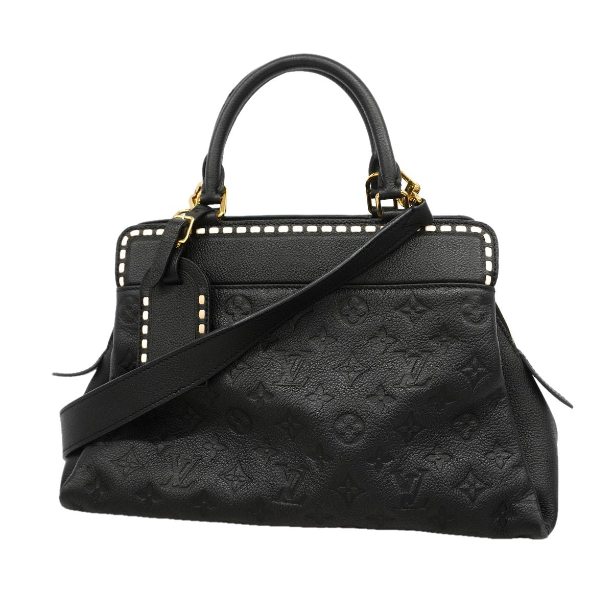 Louis Vuitton Handbag Monogram Empreinte Vosges Noir 2-Way Bag