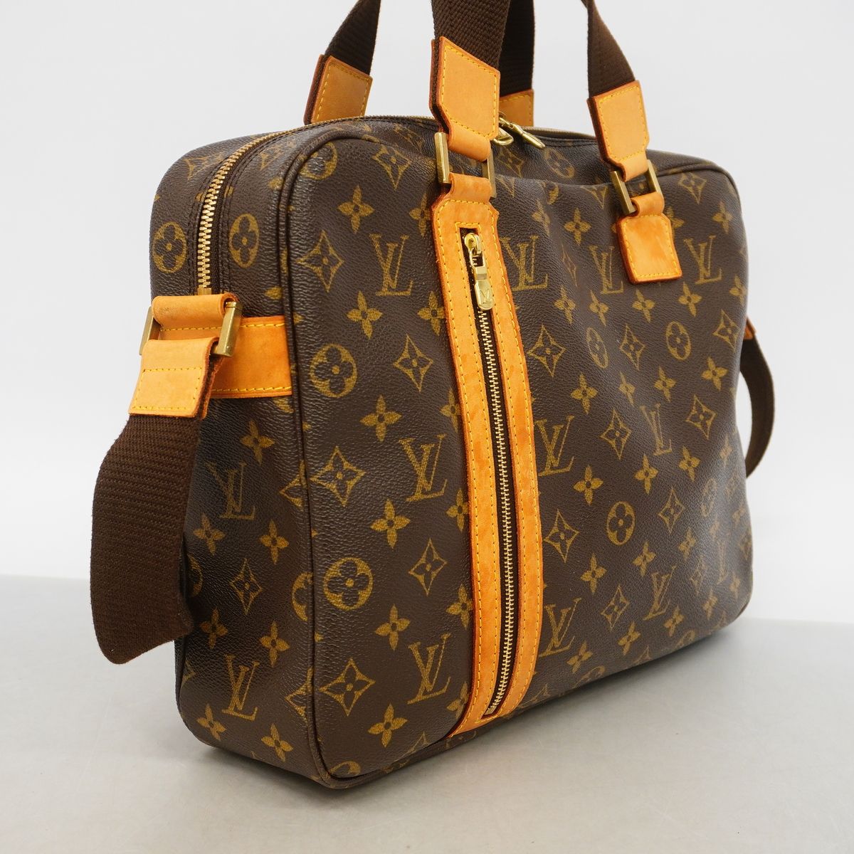 Louis Vuitton Handbag Monogram Sac Bosphore Brown 2-Way Bag — view 2
