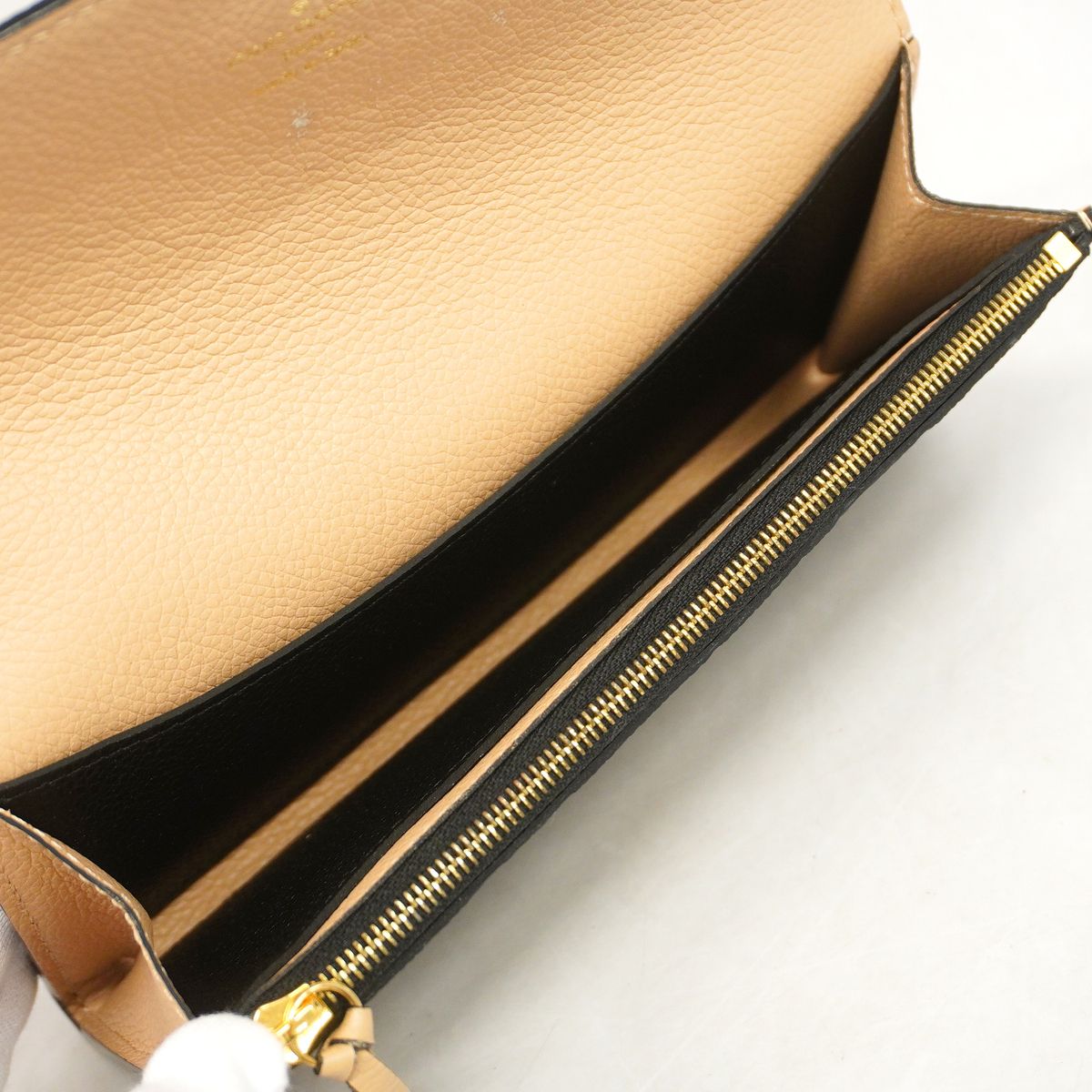 Louis Vuitton Wallet Monogram Empreinte Portefeuille Emily Noir — view 4