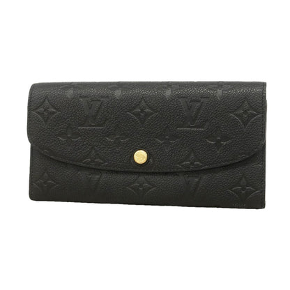 Louis Vuitton Wallet Monogram Empreinte Portefeuille Emily Noir