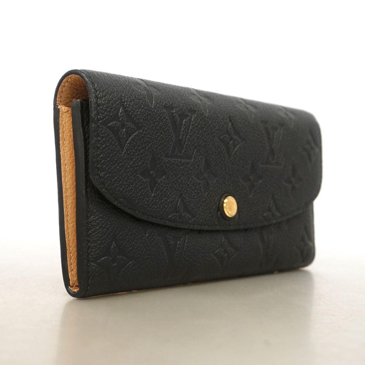 Louis Vuitton Wallet Monogram Empreinte Portefeuille Emily Noir — view 2