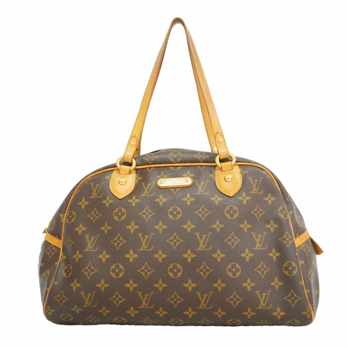 Louis Vuitton Shoulder Bag Monogram Montorgueil GM Brown