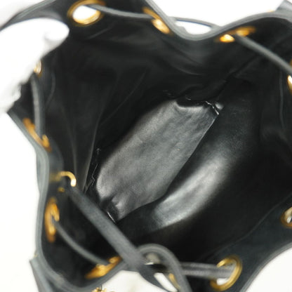 Chanel Shoulder Bag Triple Coco Caviar Leather Black Gold — view 4
