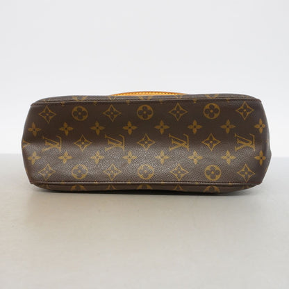 Louis Vuitton Shoulder Bag Monogram Looping GM Brown — view 3