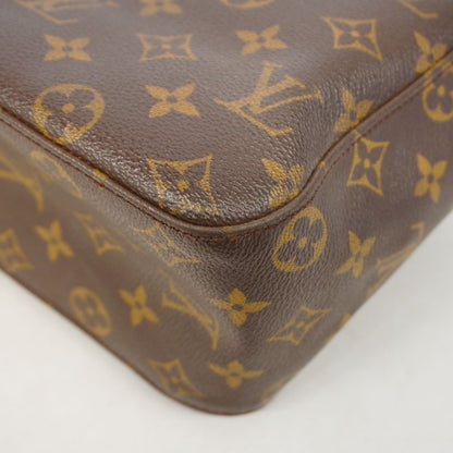 Louis Vuitton Shoulder Bag Monogram Looping GM Brown — view 6